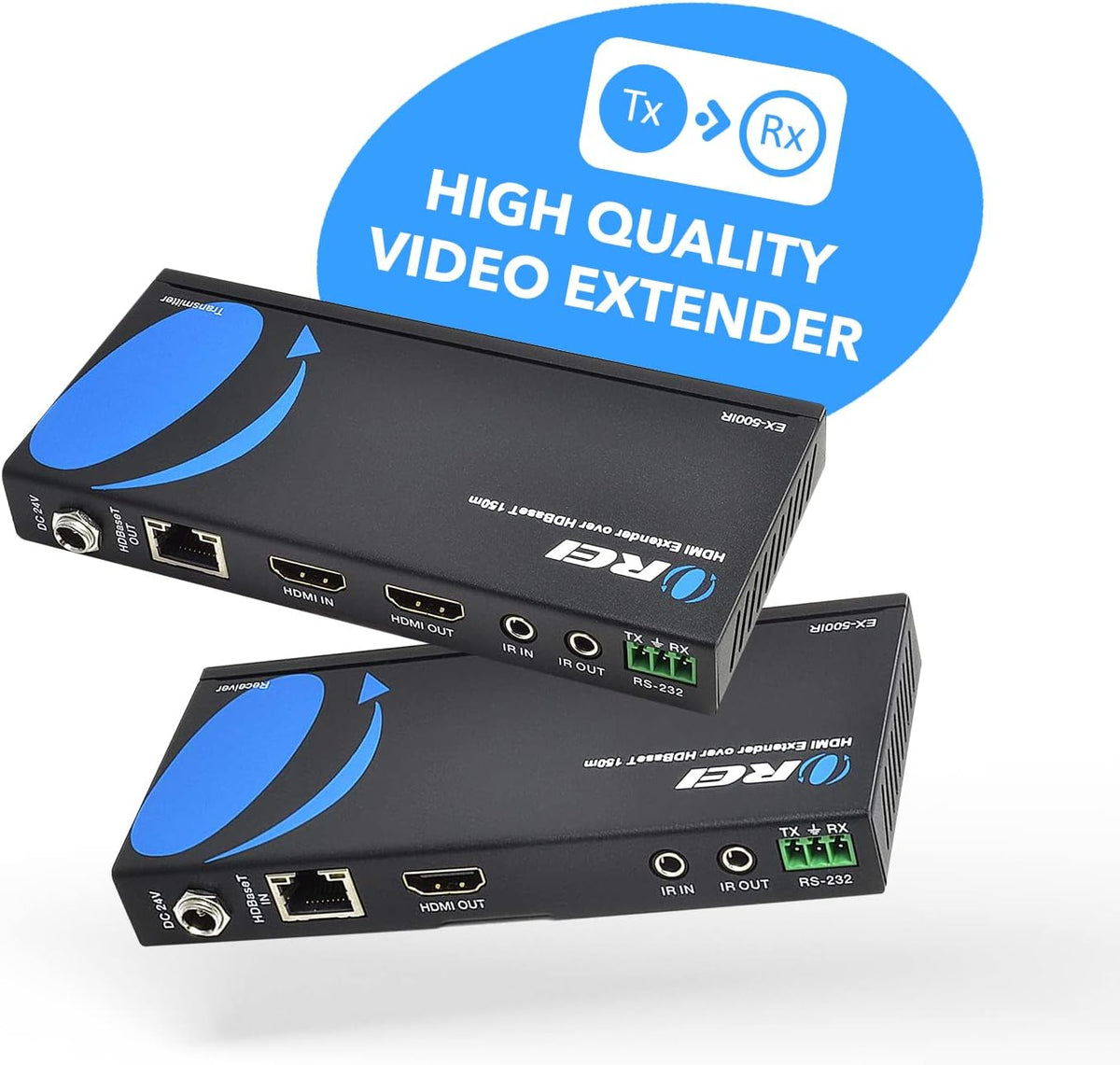 HDMI Extender over Cat5e/6 Ethernet LAN cable Up to 500 Feet K2394