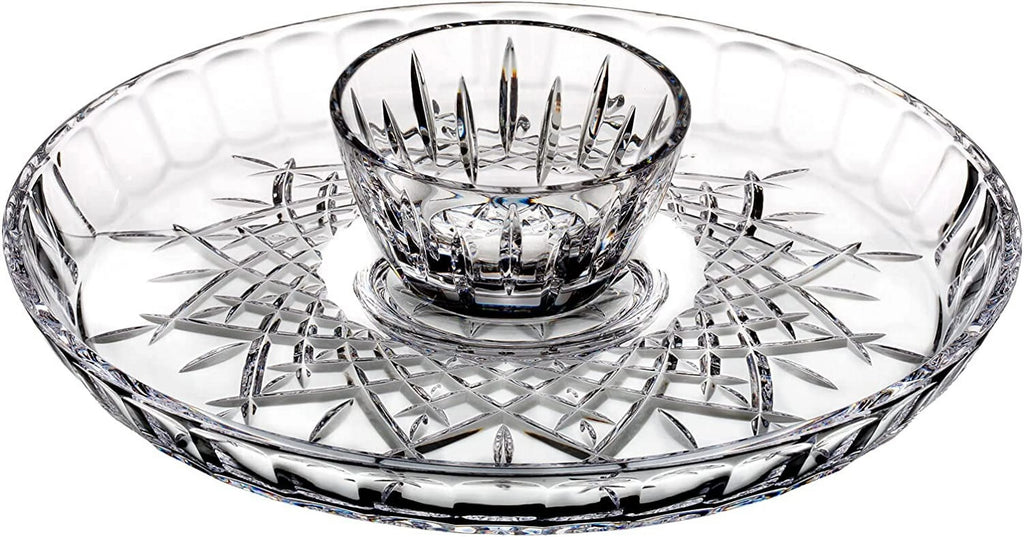 Clear Crystalline Chip & Dip Bowl M398195