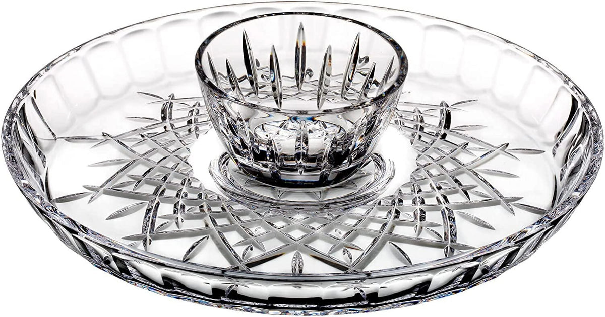 Clear Crystalline Chip & Dip Bowl M398195