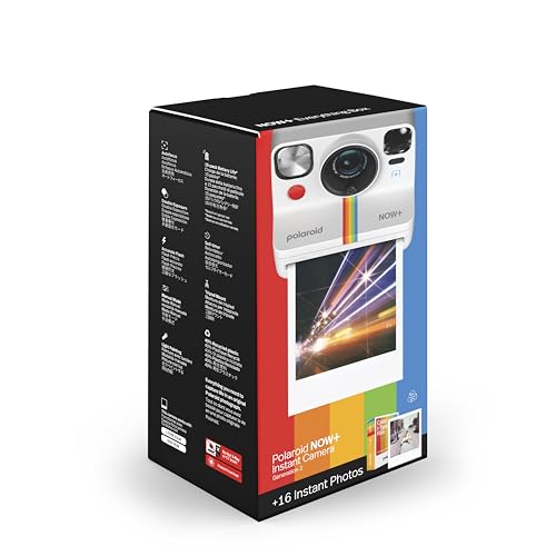 Black Bluetooth Instant Film Camera E8553