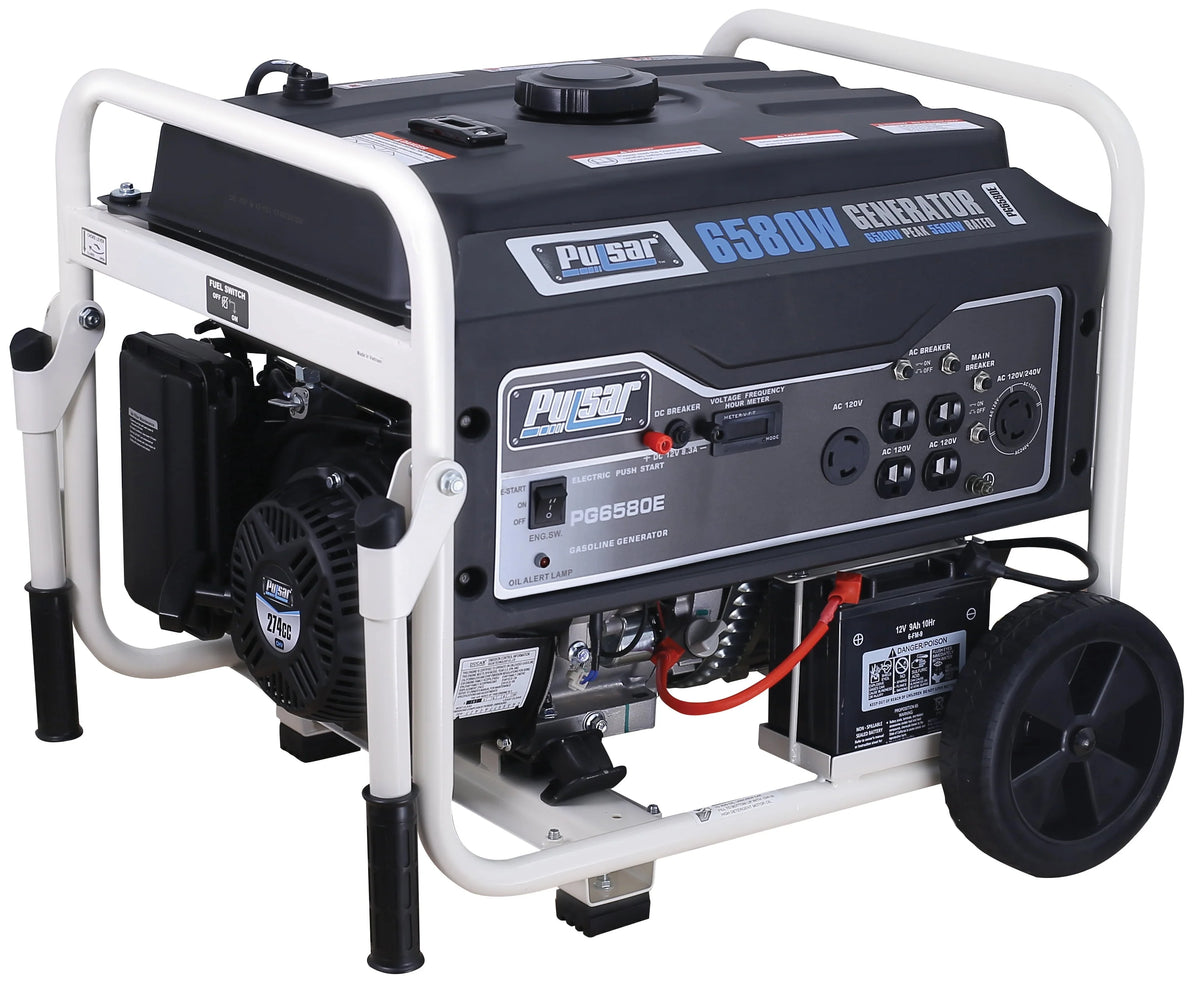 6580-Watt Portable Generator with Electric Start T505464
