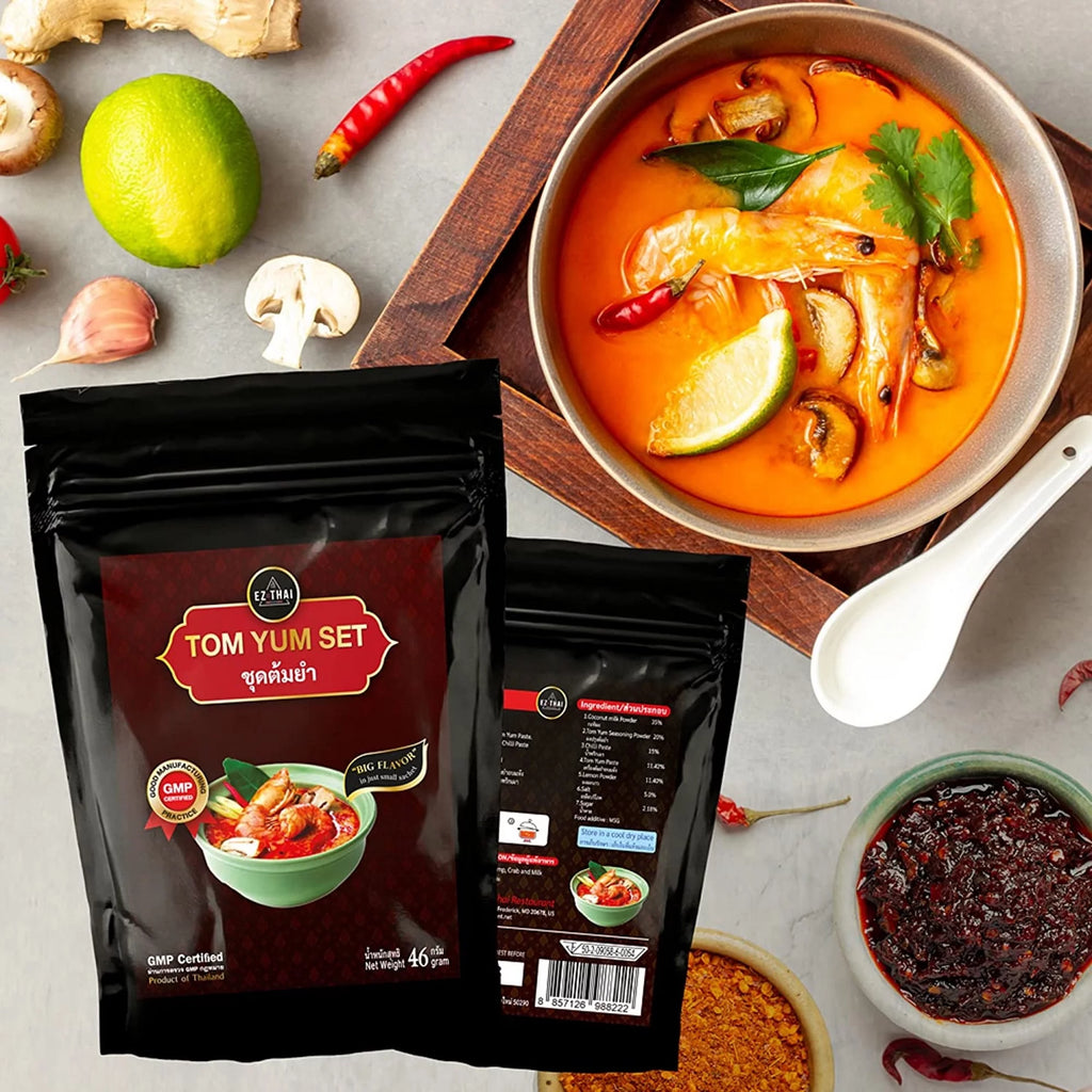 10packs x 1.76oz Tom Yum Instant Powder Set O527052