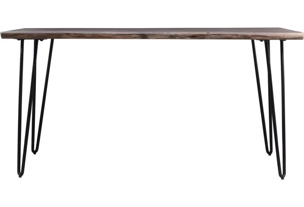 Solid Wood 60" Live Edge Dining Table C149101