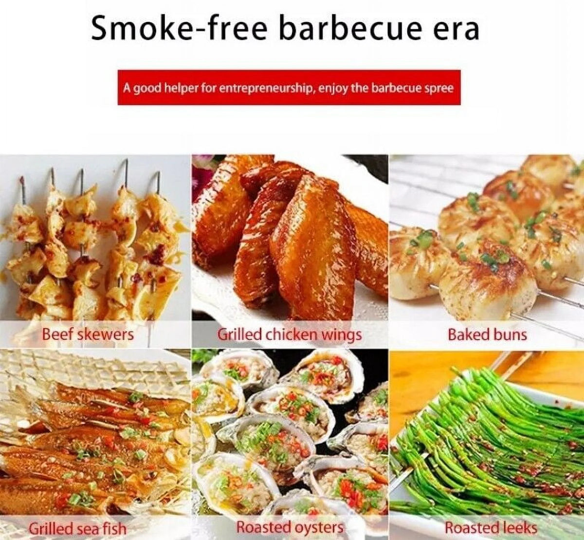 Stainless Steel 4 Burners Gas BBQ Grill K9376