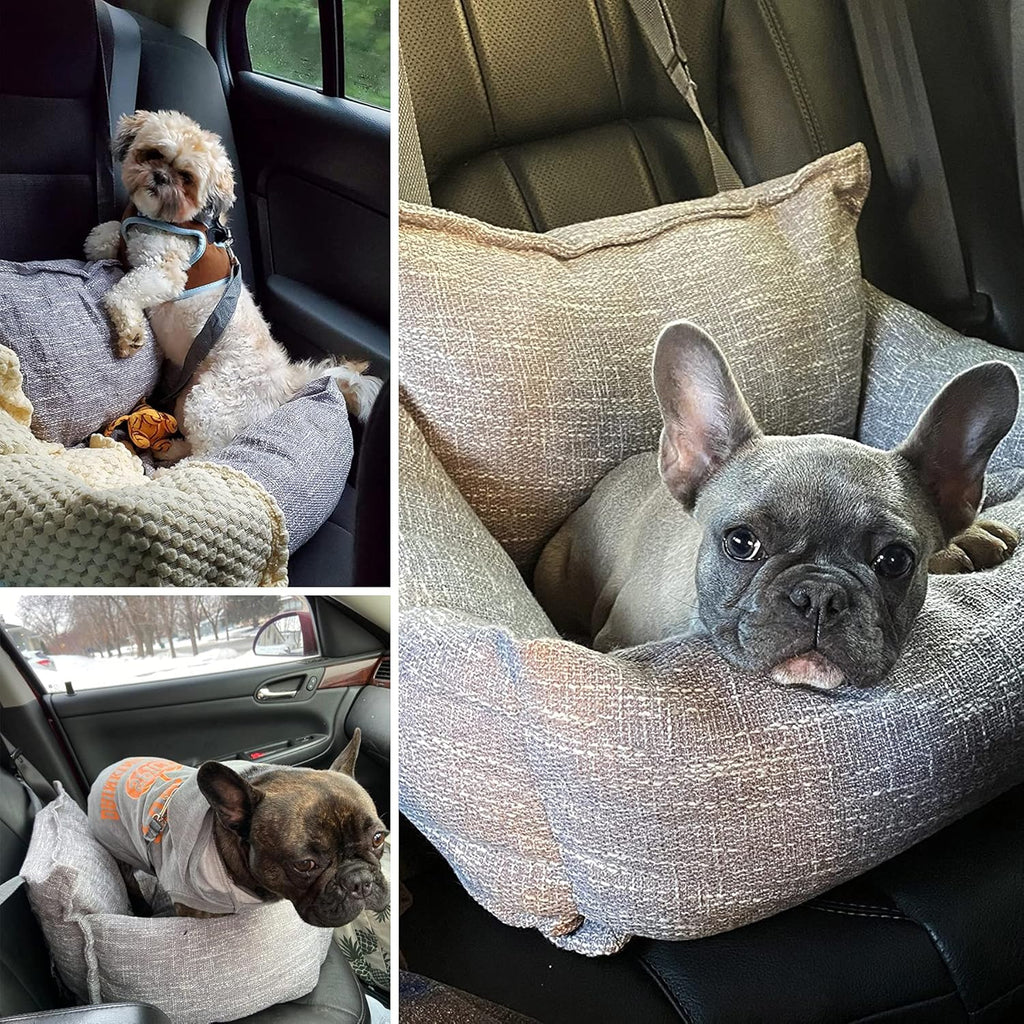 Washable Dog Car Seat with Leash L70851