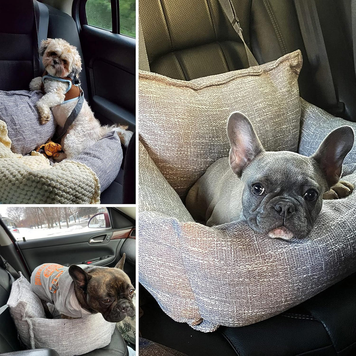 Washable Dog Car Seat with Leash L70851