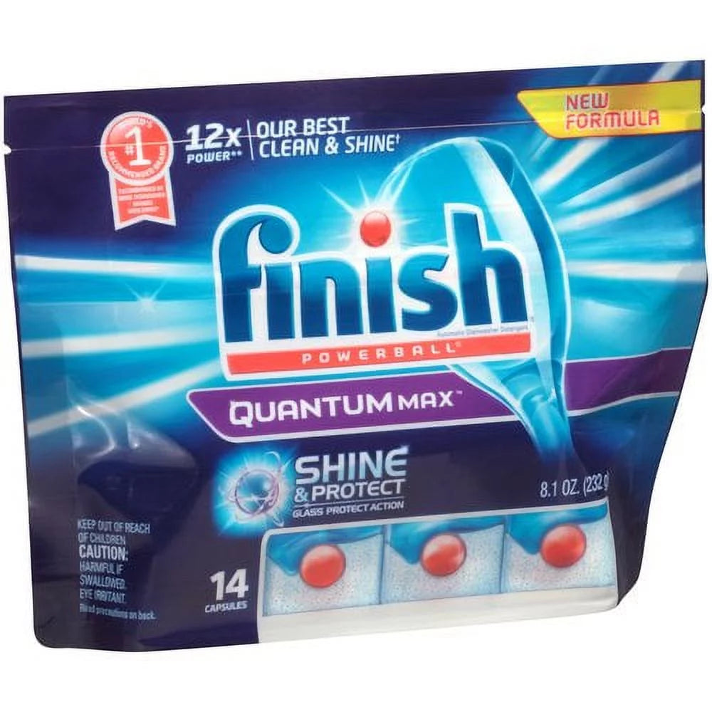 Dishwasher Detergent Tablets, 14 Count V75043