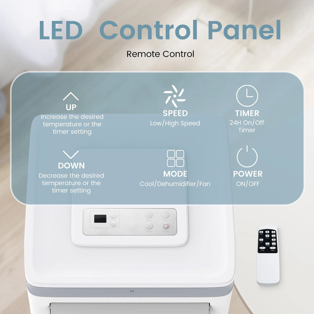 8000 BTU Portable Air Conditioner Y8489