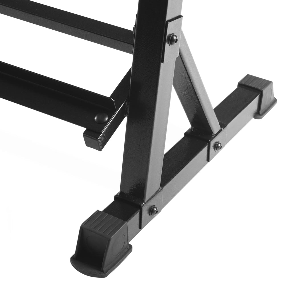 Black 3-tiered Dumbbell Storage Rack Y782