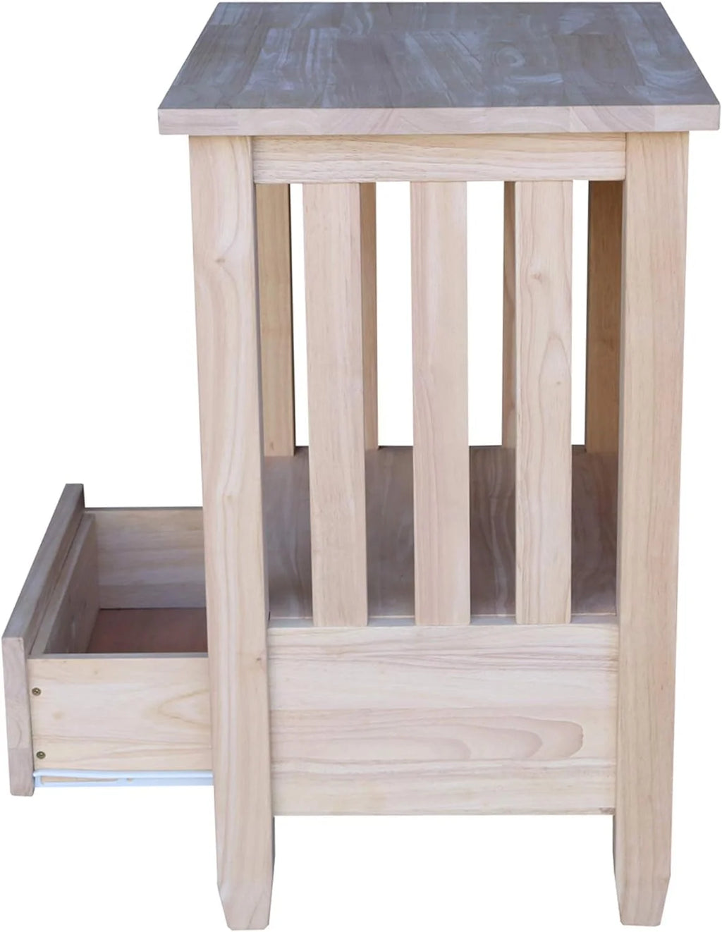 Unfinished Tall End Table V320827