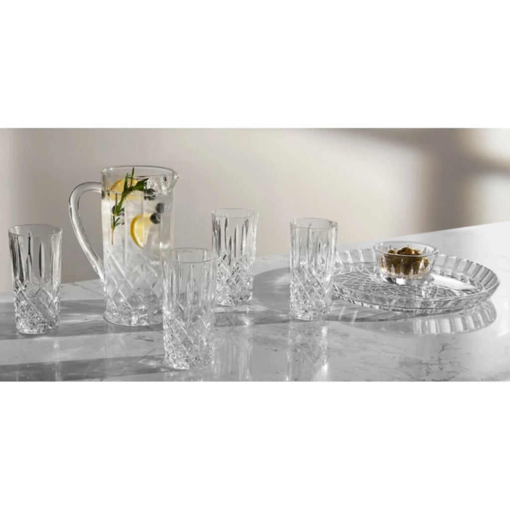 Clear Crystalline Chip & Dip Bowl M398195