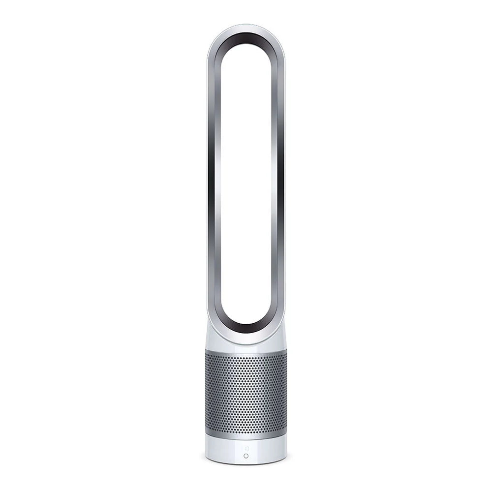 White Silver Tower Air Purifier Fan A159105