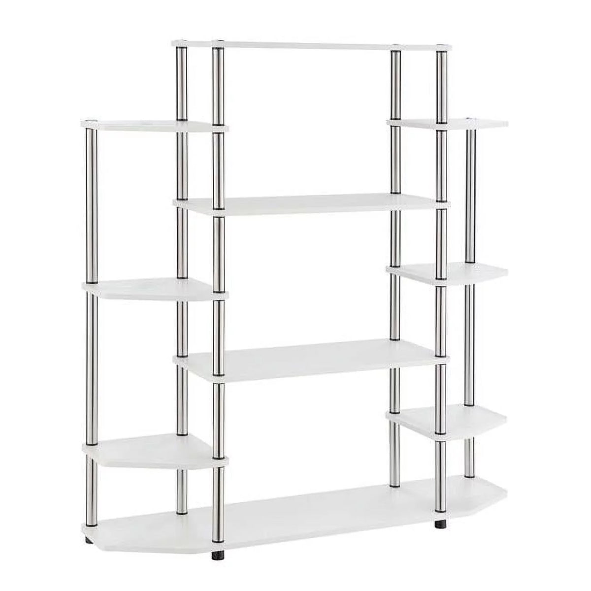White Wall Unit Bookshelf N6539