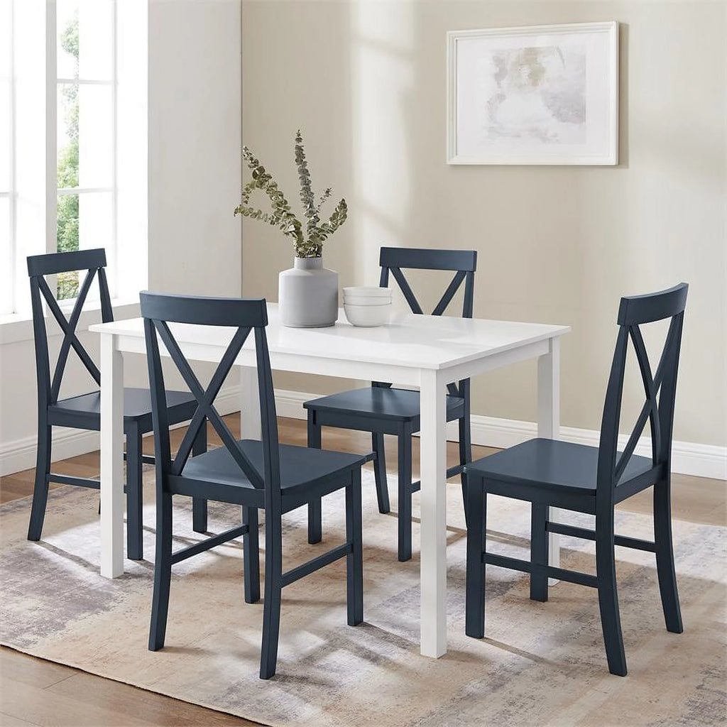 5-Piece Solid Wood Farmhouse Dining Set I81021