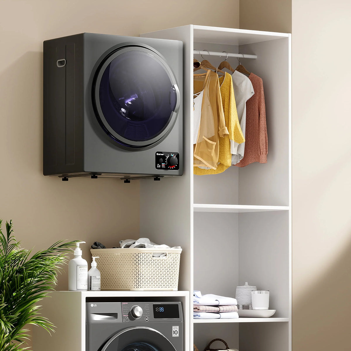 Compact Electric Laundry Dryer 1.5 cu.ft. J2310
