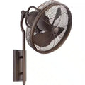 16 in. Indoor/ Outdoor Oiled Bronze Ceiling Fan with Wall Control N304834