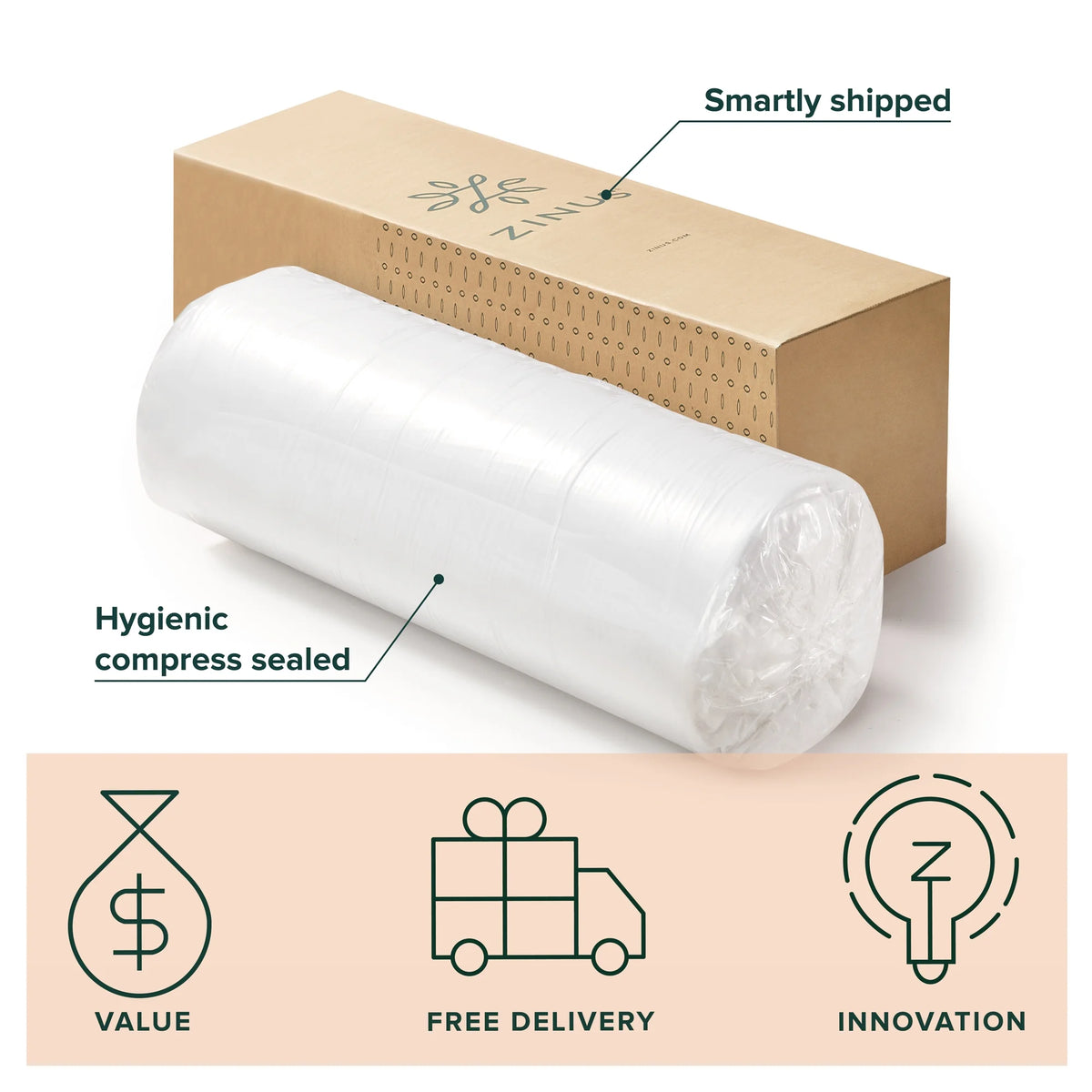 12 Green Tea Cooling Gel Memory Foam Mattress V630928