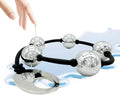 Metal Anal Beads Butt Plug with 5 Anal Balls Prostate Massager G46286