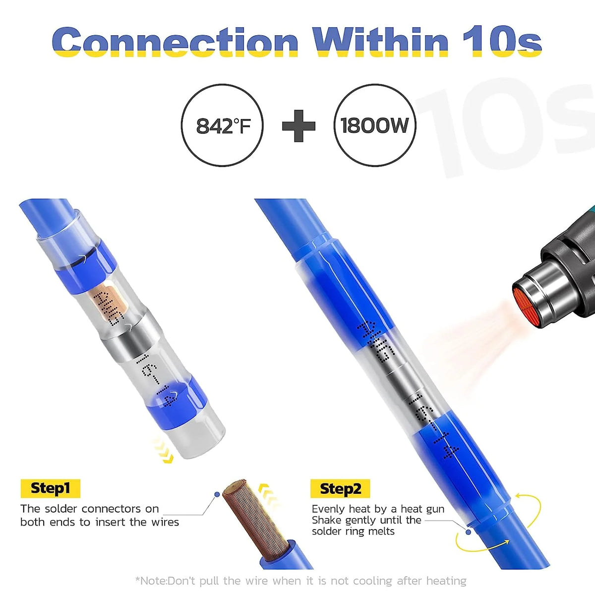 180PCS Waterproof Solder Seal Wire Connectors Z4151