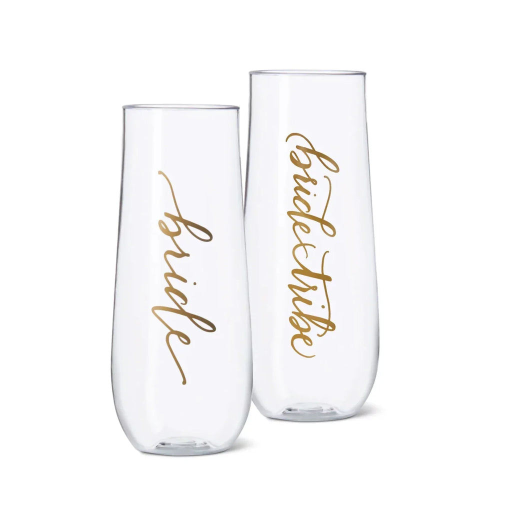 11 Piece Set of Plastic 10 oz. Champagne Cups M1144
