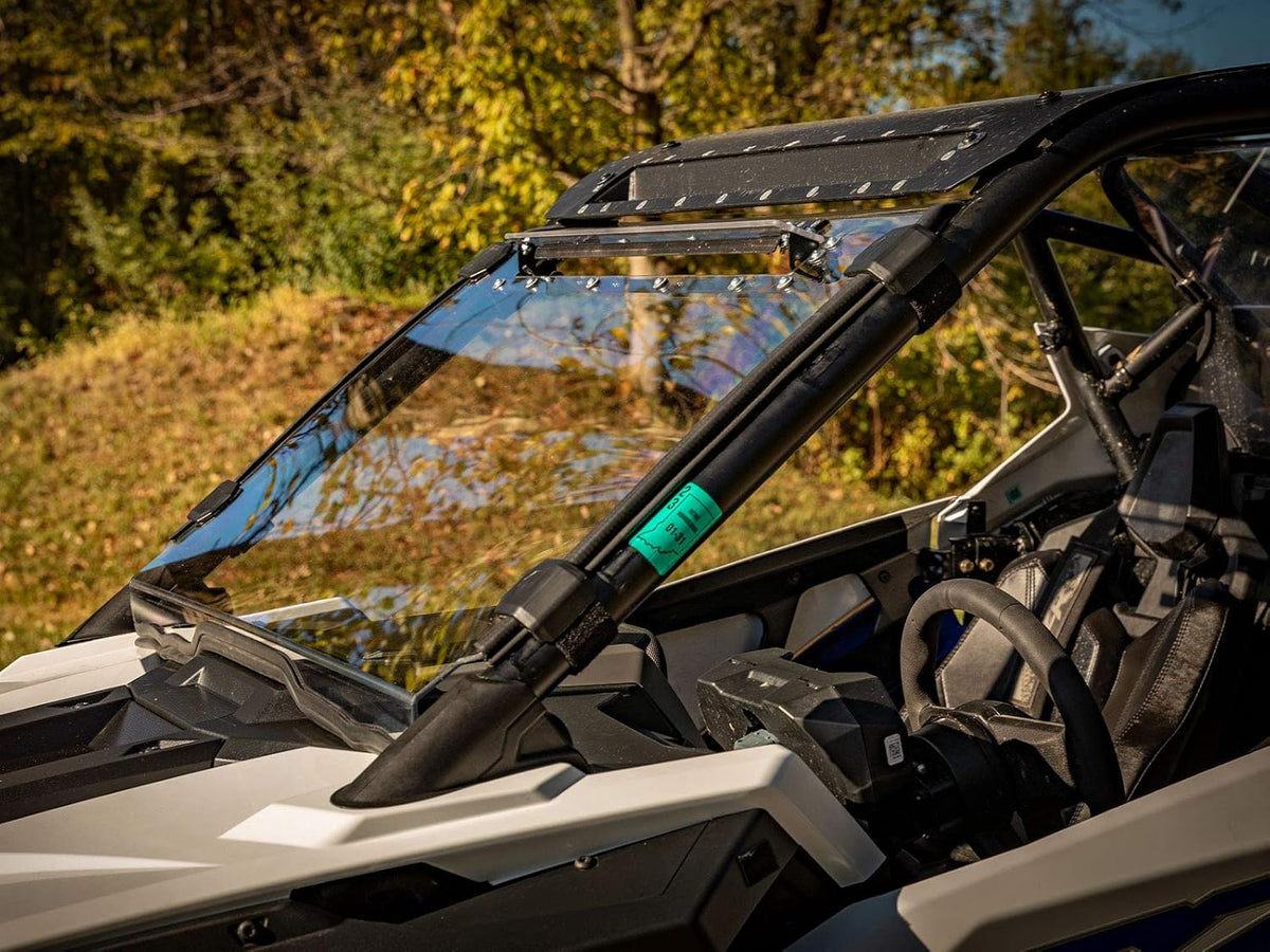 Heavy-Duty Scratch Resistant Vented Full Windshield N7347