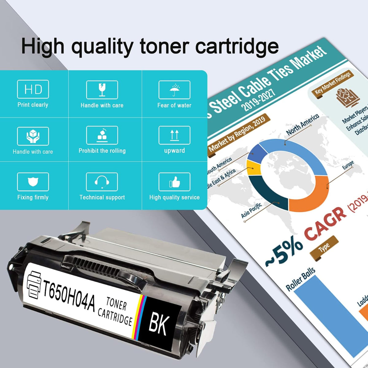 Black Toner Cartridge T926