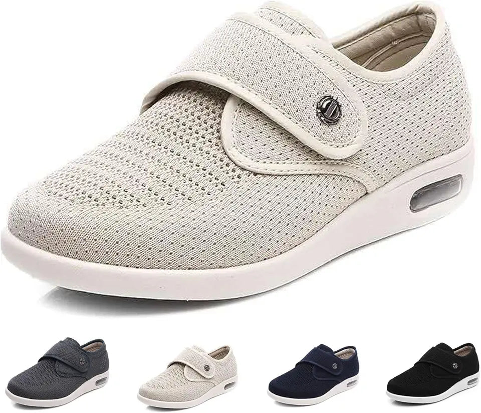 Adjustable Wide Walking Shoes with 3 Pairs Insoles T263079