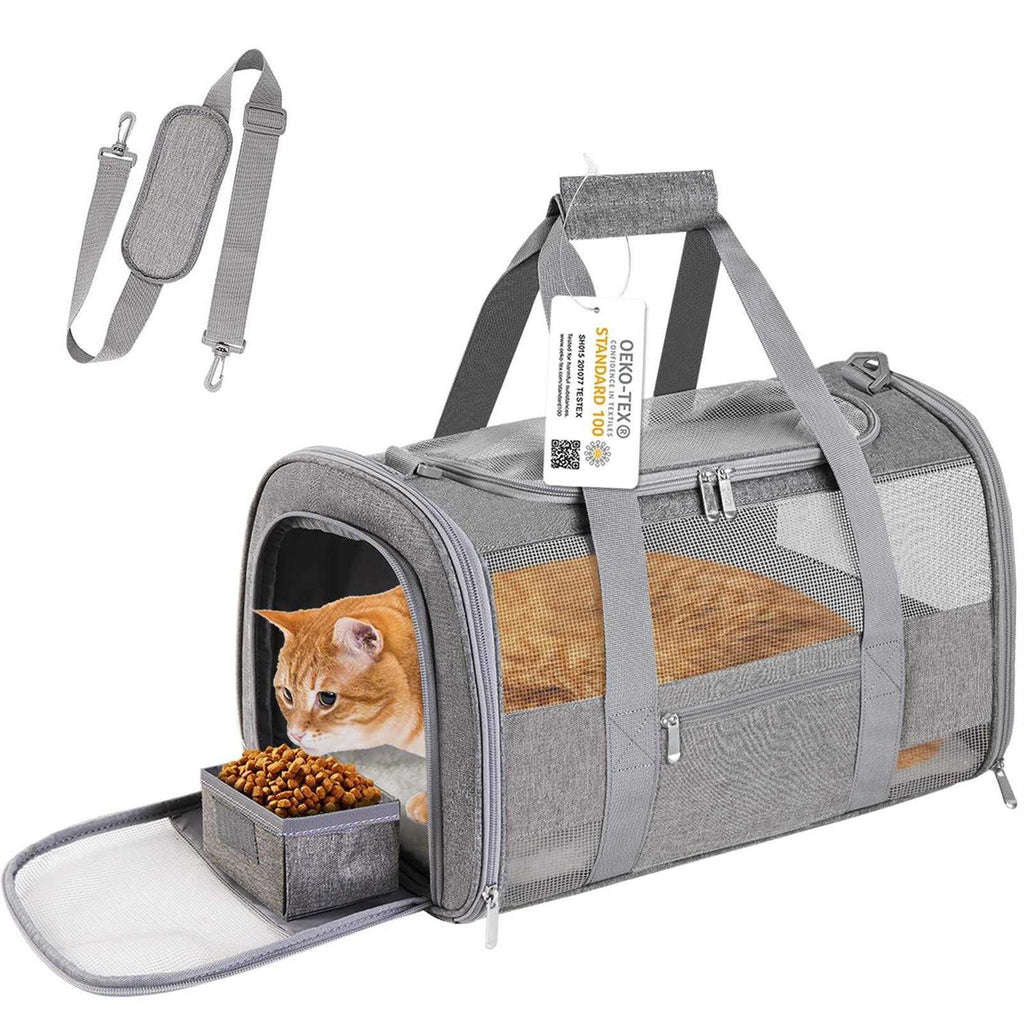 Cat Carrier Airline Approved for Small Dogs Medium Cats Under 15 Lbs C34724