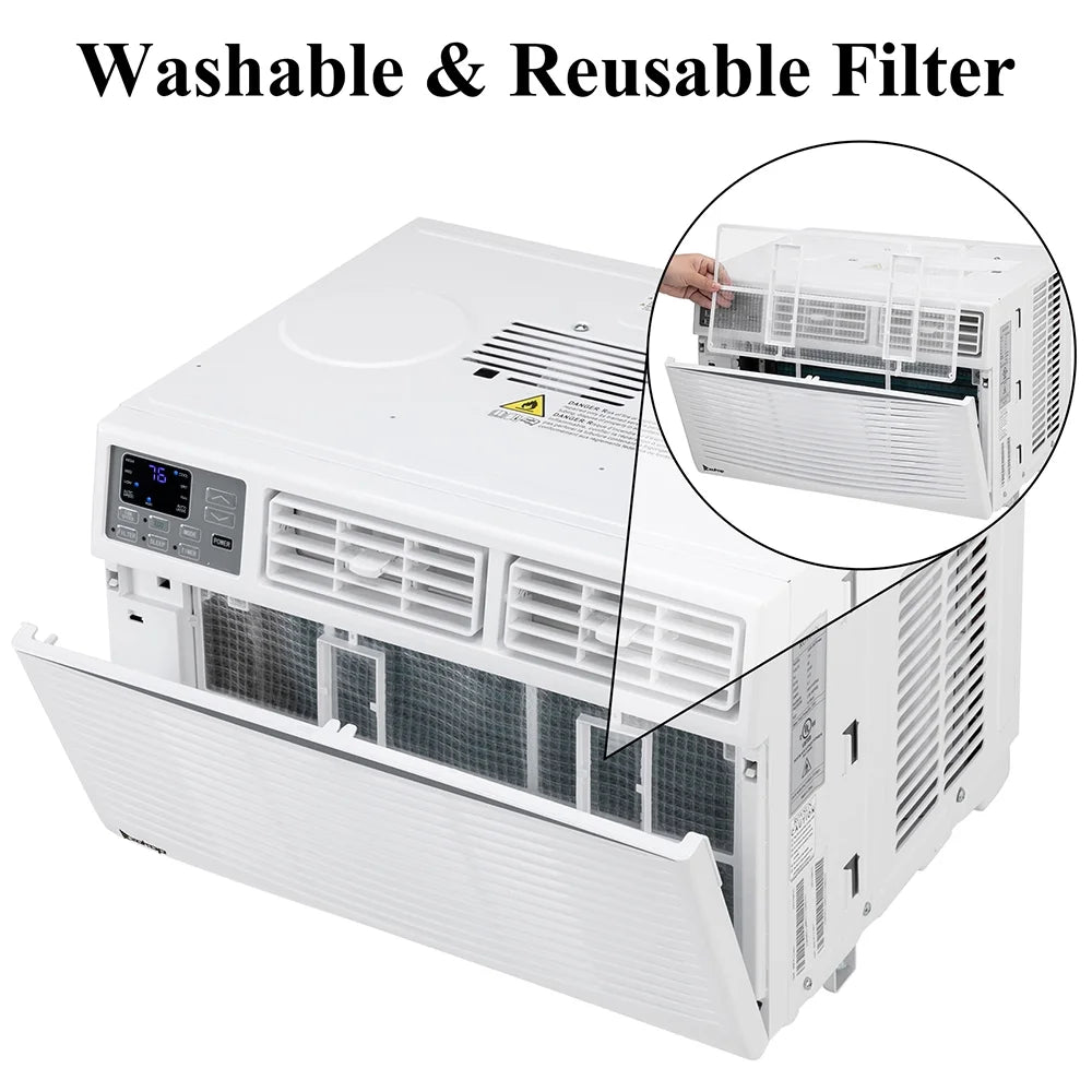 8000BTU 115V Window Air Conditioner with Remote Control Z8178