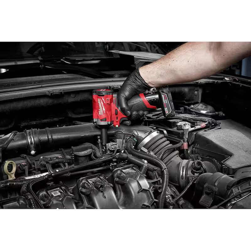 12V Lithium-Ion Brushless Cordless 3/8 in. Impact Wrench Kit with 5.0 Ah Battery R1564