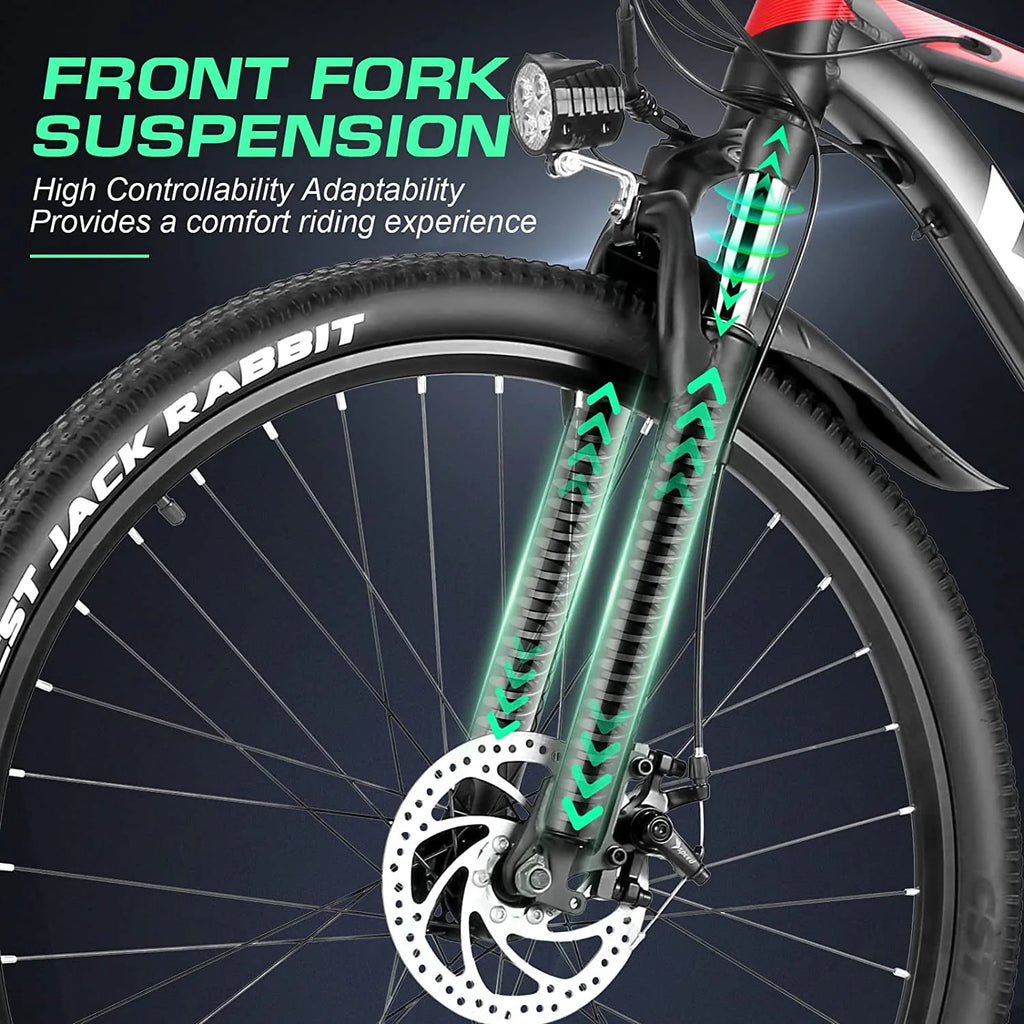 27.5 500W 21 Speed Electric Mountain Bike H85579