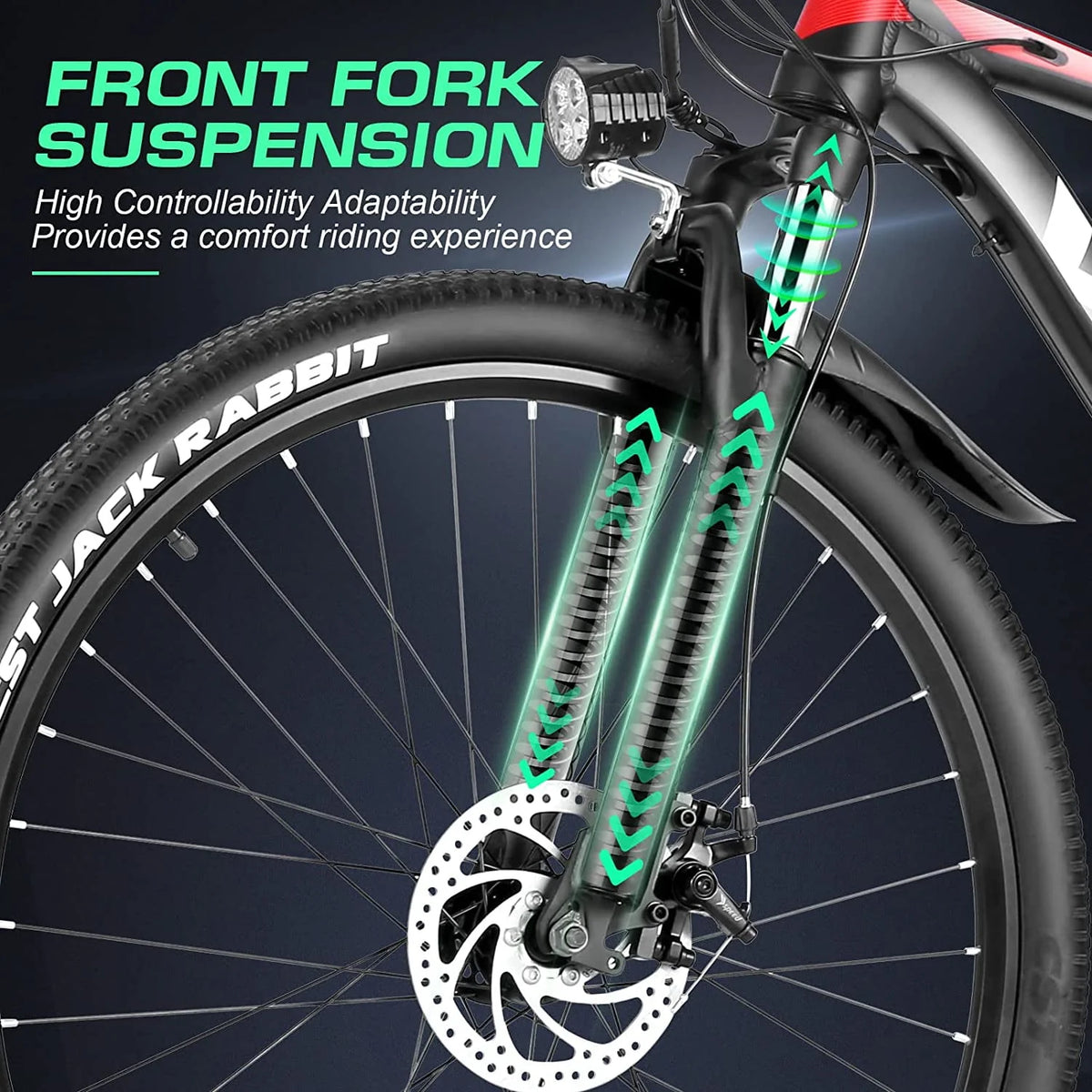 27.5 500W 21 Speed Electric Mountain Bike H85579