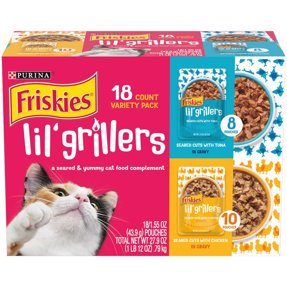 Wet Cat Food Complement Variety Pack Chicken N43221