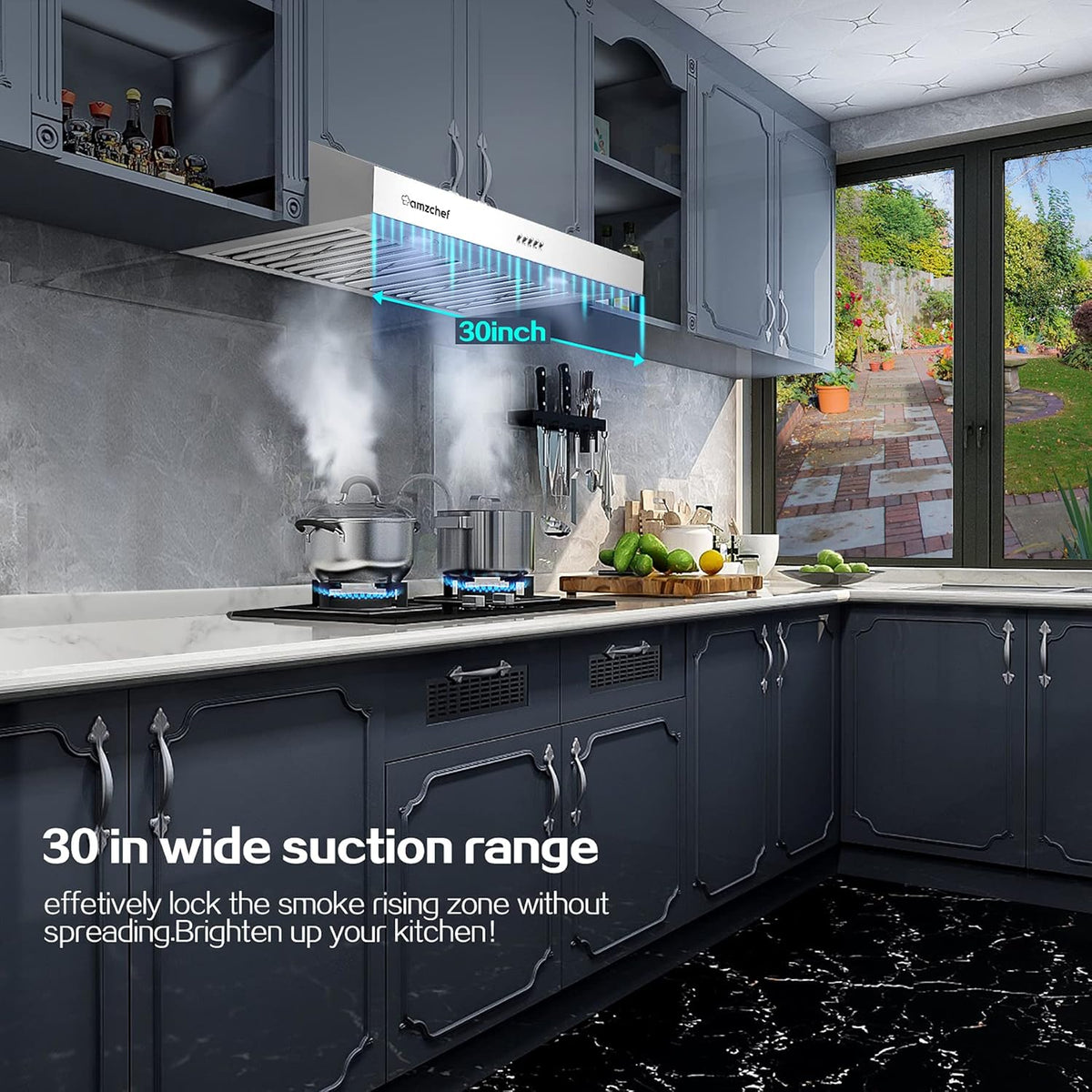 30 inch 700CFM Stainless Steel Under Cabinet Range Hood V18238