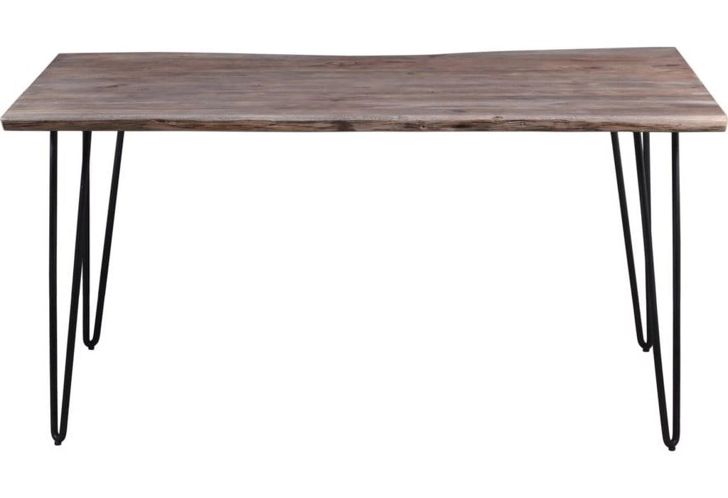 Solid Wood 60" Live Edge Dining Table C149101