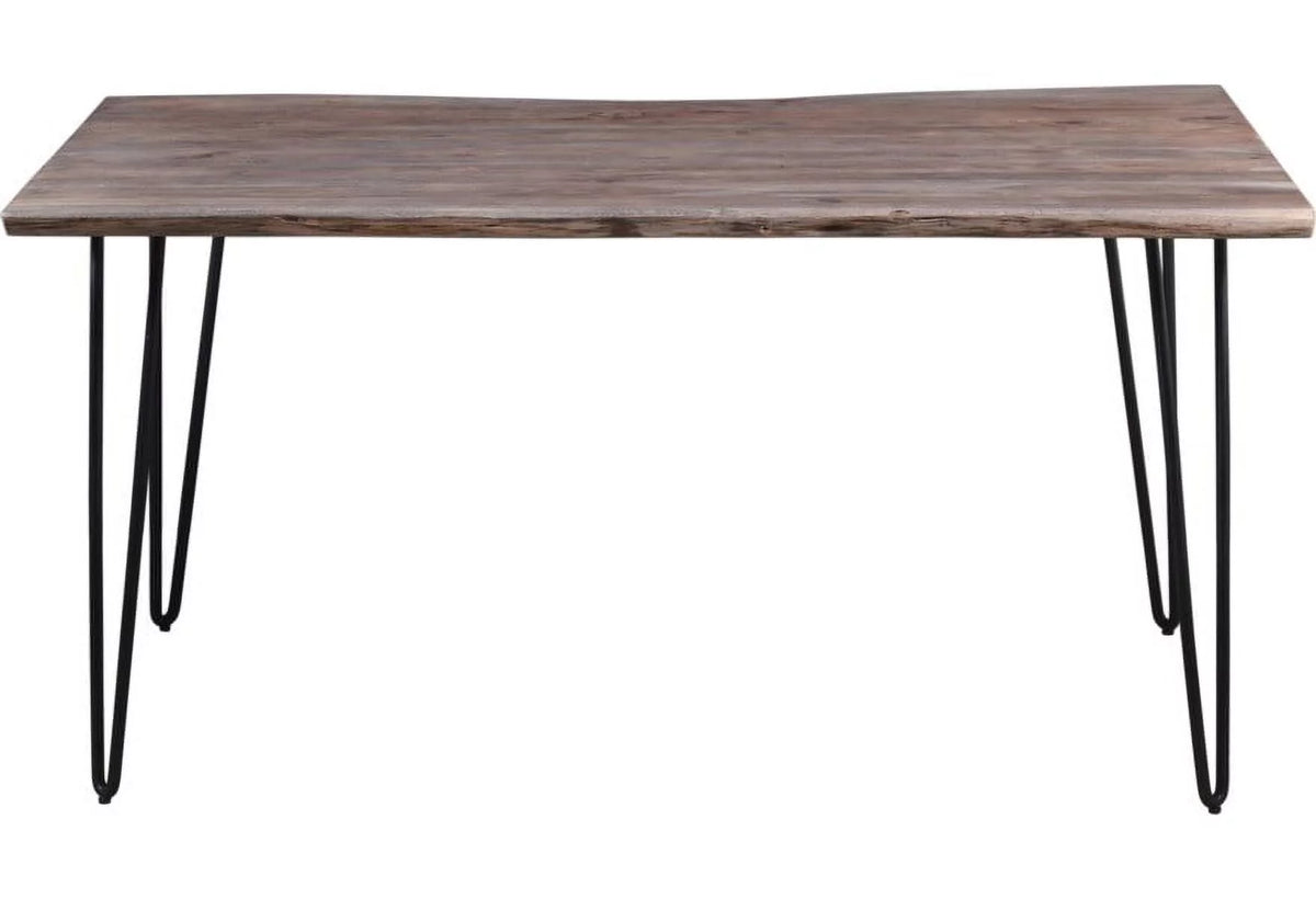 Solid Wood 60" Live Edge Dining Table C149101