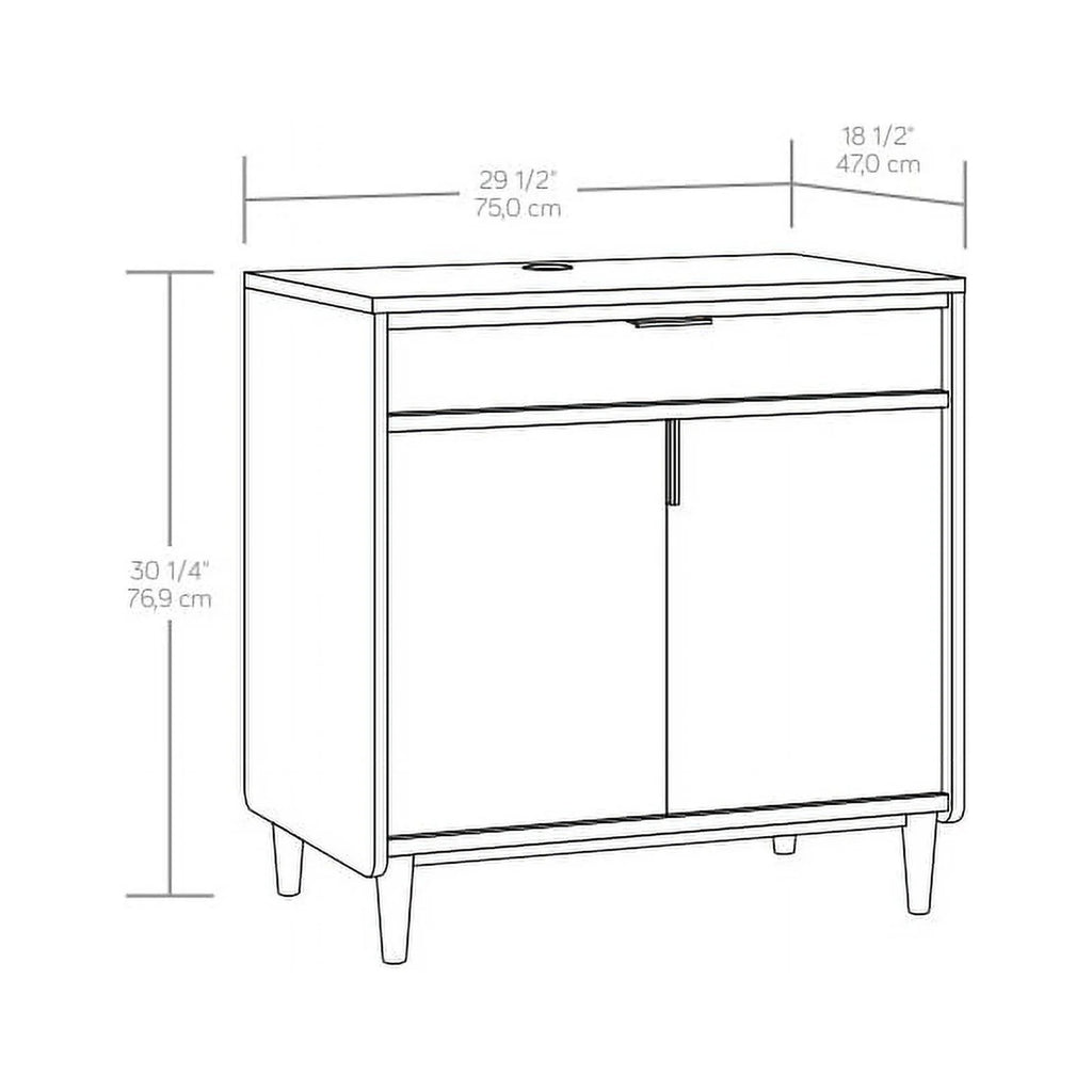 Engineered Wood Library Base Natural Maple Finish Z56952
