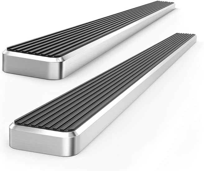 Running Boards Compatible with Silverado Sierra Double Cab C923