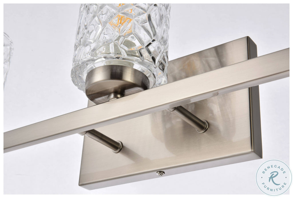 5 Lights Bath Sconce with Clear Shade M903