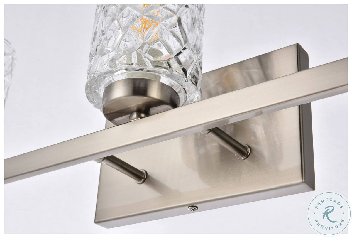 5 Lights Bath Sconce with Clear Shade M903