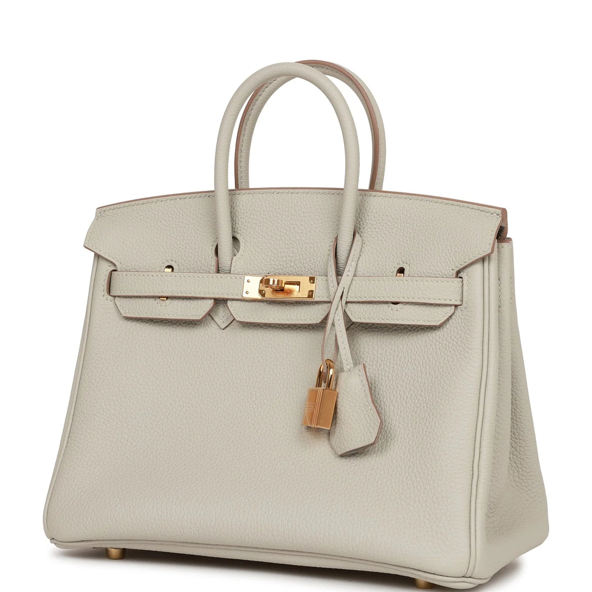Birkin 25 Gris Perle Togo Gold Hardware R239