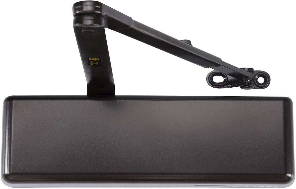 Heavy Duty Commercial Door Closer Matte Black Cast Iron Grade 1 E7067