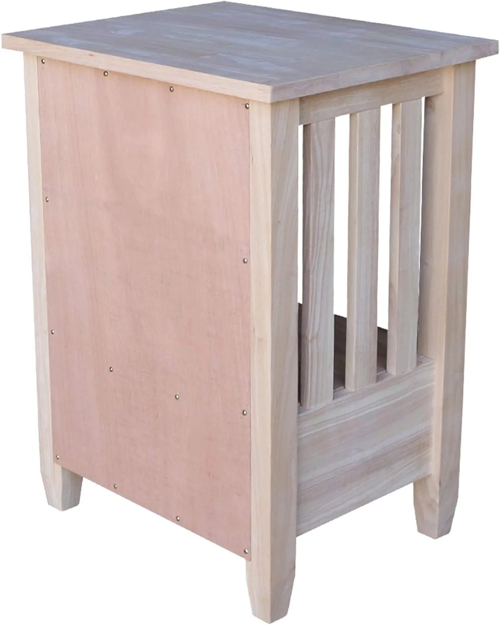 Unfinished Tall End Table V320827
