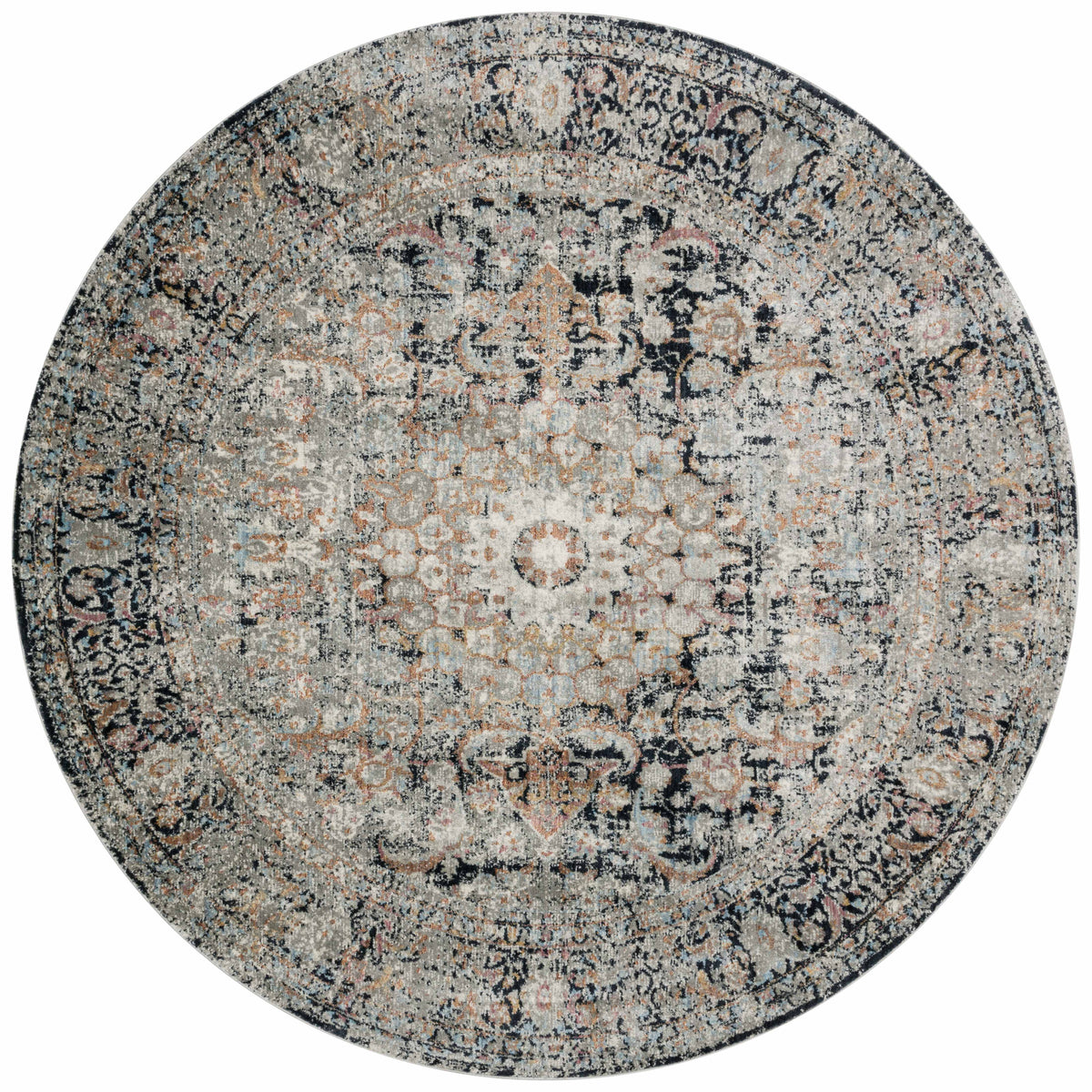Charcoal 9'6 x 9'6 Rug A489