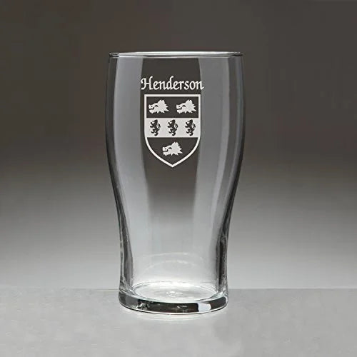 Irish Coat of Arms Tavern Glasses Set of 4 S179600