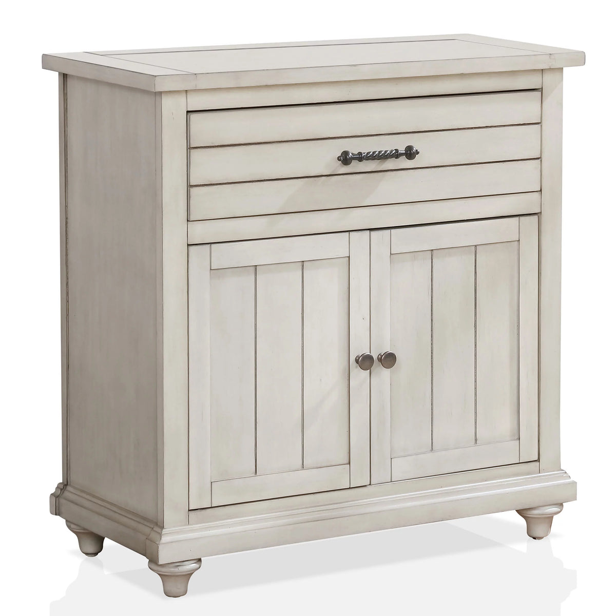 White Storage Hallway Cabinet A8146