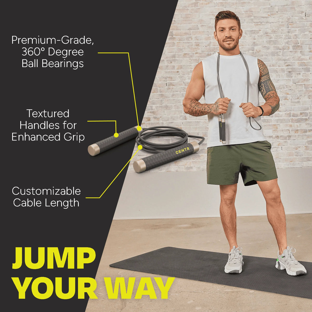 Adjustable Length Jump Rope L198442