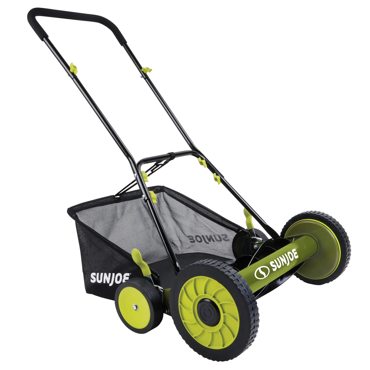 18-inch Manual Reel Mower with Grass Catcher X389