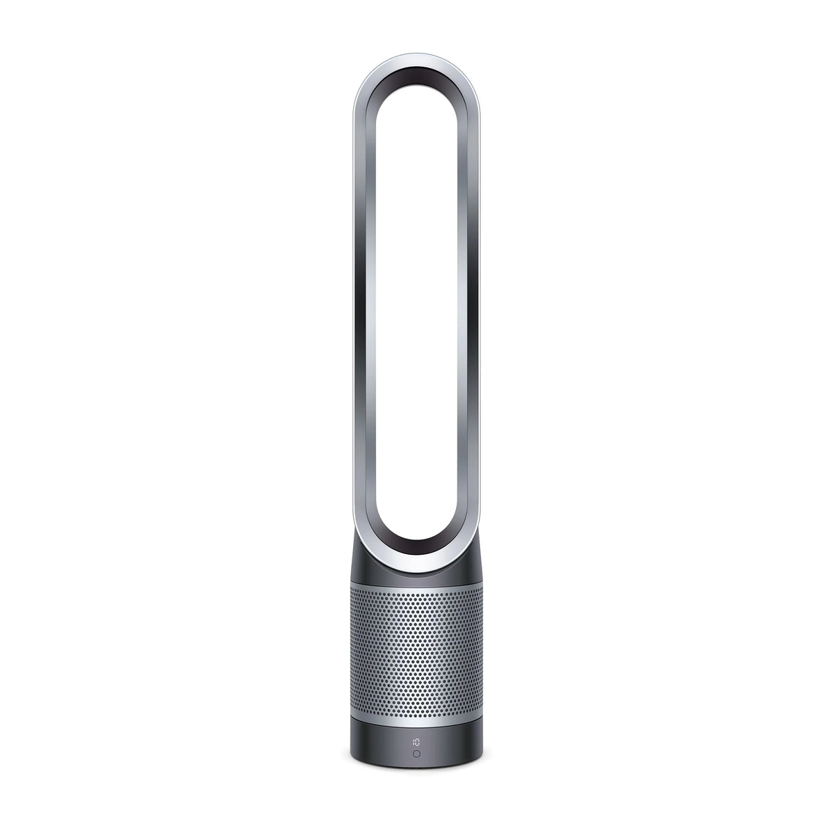 White Silver Tower Air Purifier Fan A159105