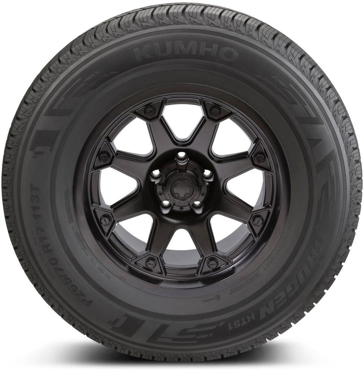 255/65R17 Kumho Crugen HT51 110T Tire M8601
